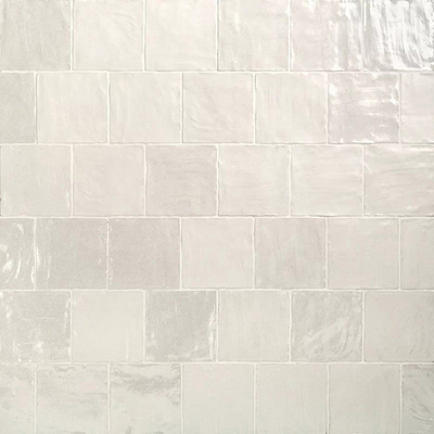 White Stone Pattern Small Square Brick Plaid Brick