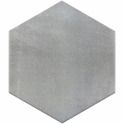 Grey stone hexagonal brick