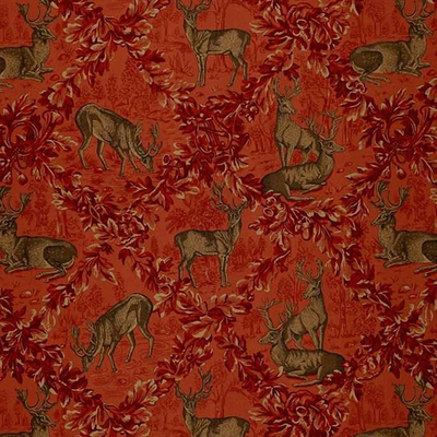 Red European Wallpaper Wall Cloth