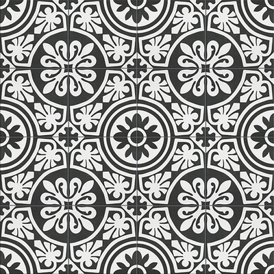 Black and White Modern Simple Tiles