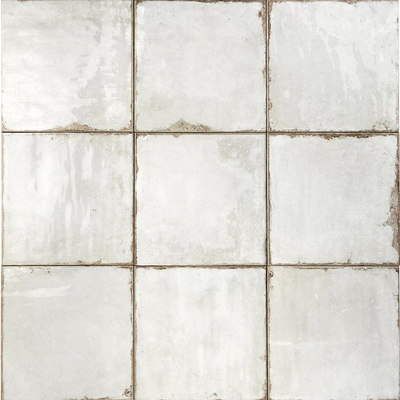 White Stone Pattern Small Square Brick Plaid Brick