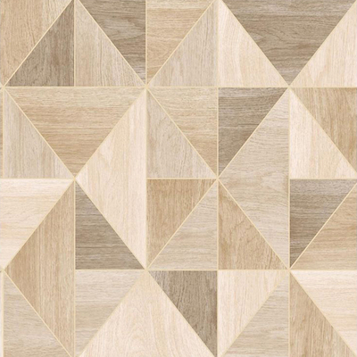 Log color wood grain tile mosaic floor tile