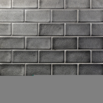 Black Stone Pattern Long Brick Strip Brick