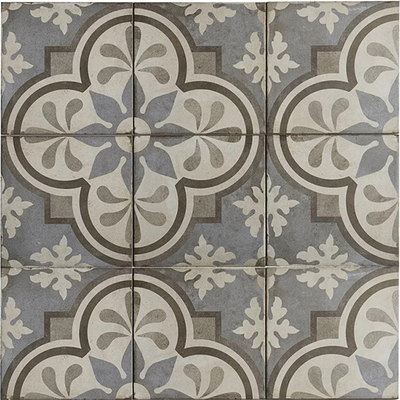 Grey European-style Tiles