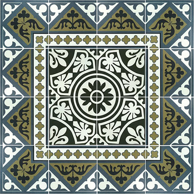 Green European-style Tiles