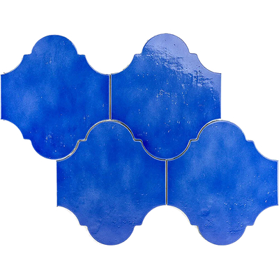 Blue Stone Lantern Shape Tile Mosaic