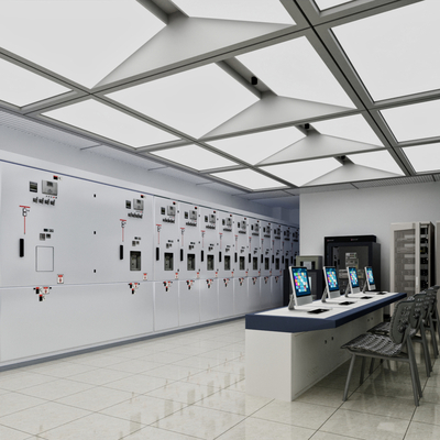 Modern Computer Room Monitoring Room