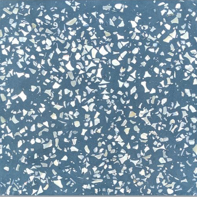 blue terrazzo