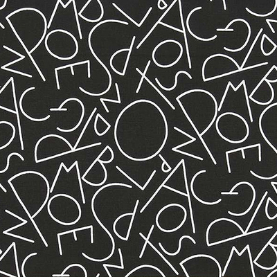 Black Modern Minimalist Wallpaper Wall Cloth