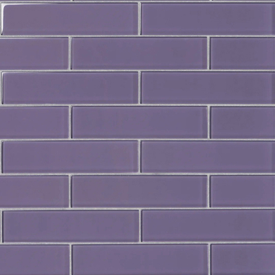 purple glass brick long brick strip brick