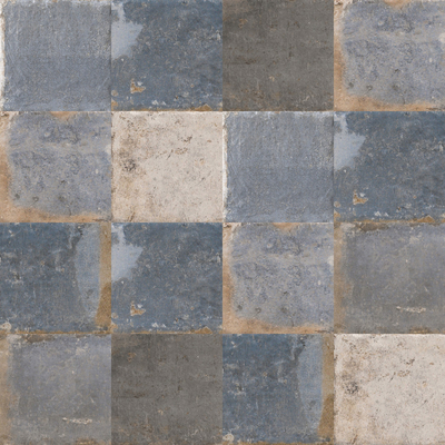 Gray Stone Pattern Small Square Brick Plaid Brick