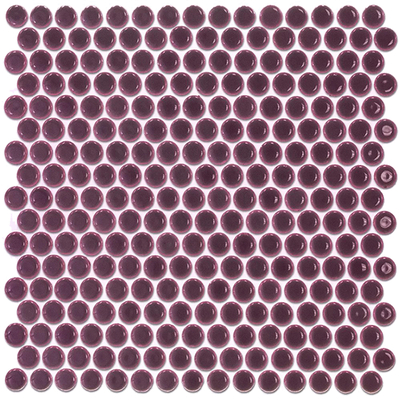 purple round tile mosaic