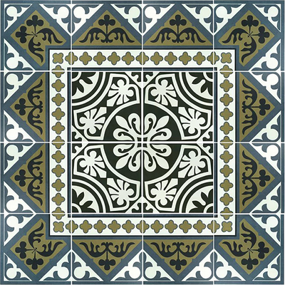 Green European-style Tiles