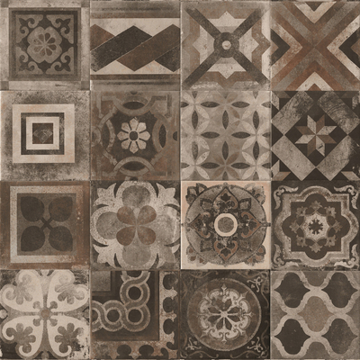 Grey European-style tiles