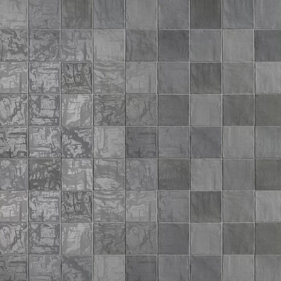 Gray Stone Pattern Small Square Brick Plaid Brick