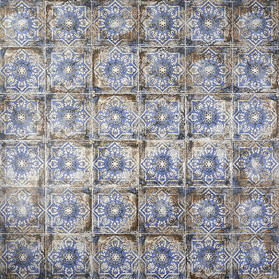 Grey retro European-style tiles