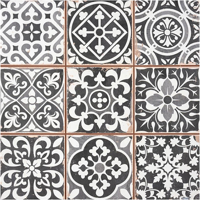 Grey European-style Tiles