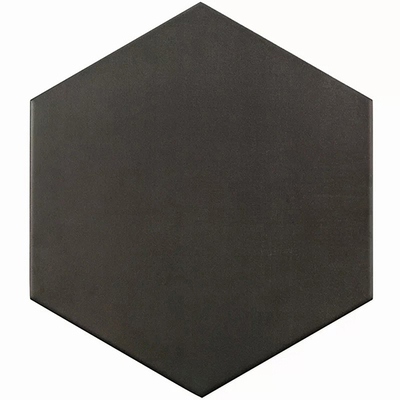 Black stone hexagonal brick