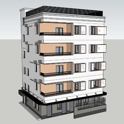 Self-built houses in urban villages