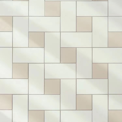 white tiles