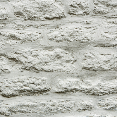 White stone wall