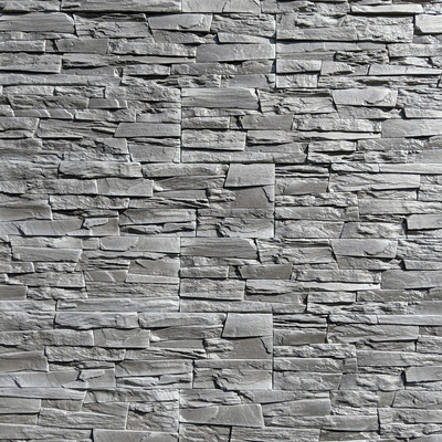 Grey culture stone wall