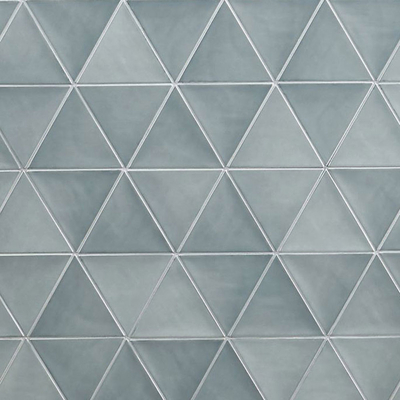 Gray Stone Pattern Triangle Tile Mosaic Kitchen Tile