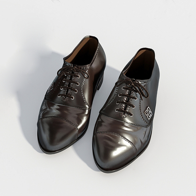 Men's leather shoes