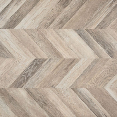 Seamless fishbone wood floor