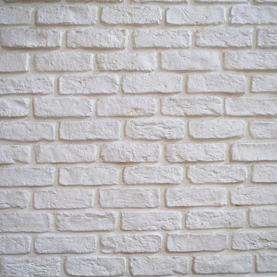 White brick wall