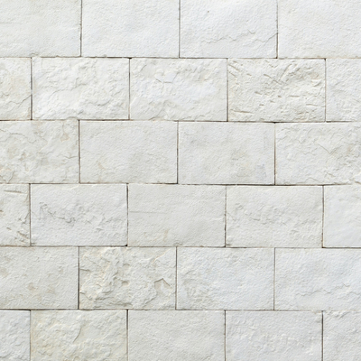 White stone wall