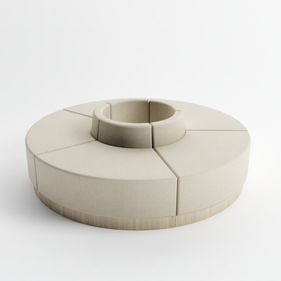 Round Sofa Booth Sofa Card