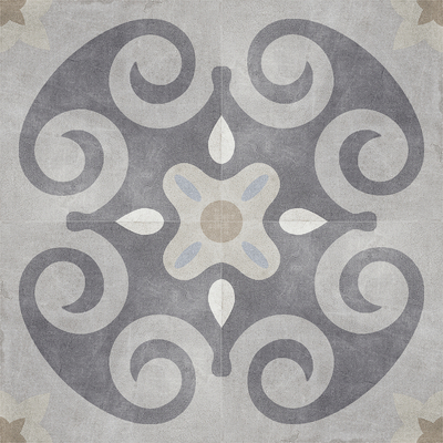 Grey European-style Tiles