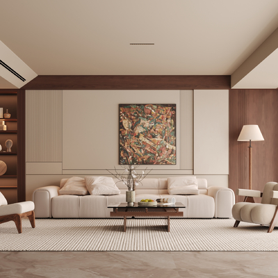 Middle Style Living Room