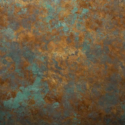 patina green rust metal