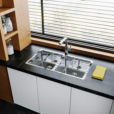 Double sink dish washing basin under counter basin faucet cabinet