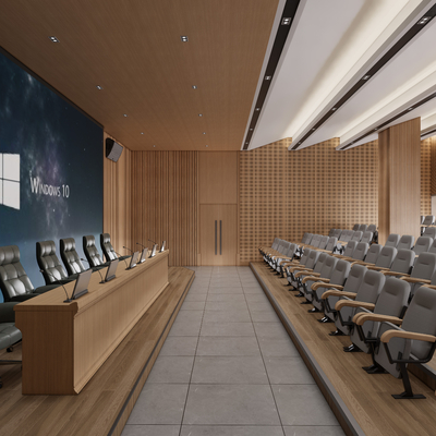 Modern lecture hall