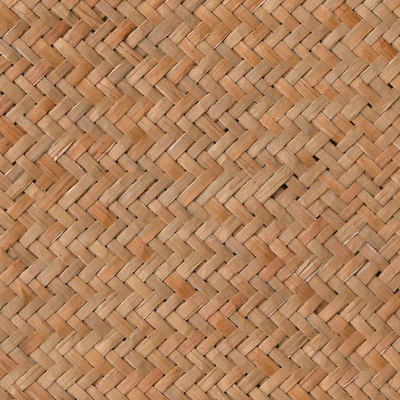 Bamboo straw mat texture