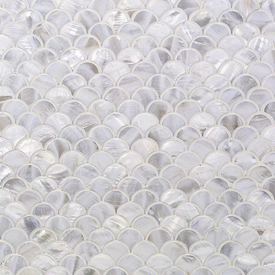 White Shell Mosaic