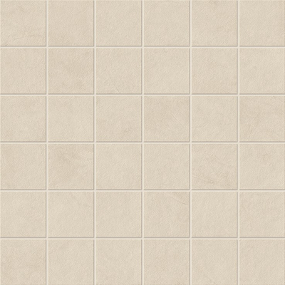 Milk white wall mosaic tile