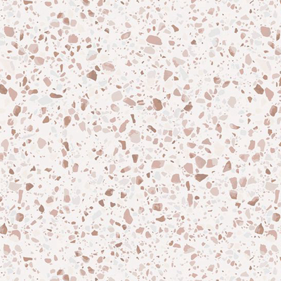 Red terrazzo