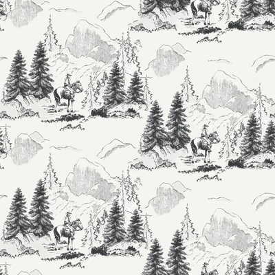 Line drawing wallpaper