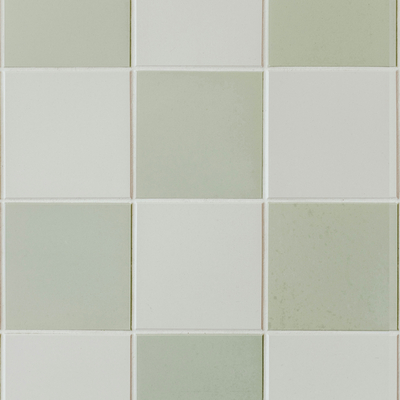 white green tile mosaic tile