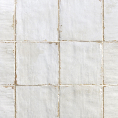 White Stone Pattern Small Square Brick Plaid Brick