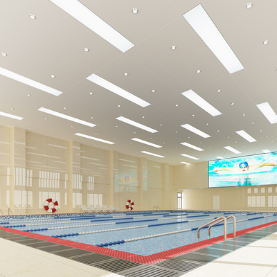 modern fitness swimming area Natatorium