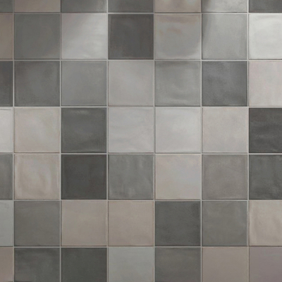 Gray Stone Pattern Small Square Brick Plaid Brick Kitchen Brick