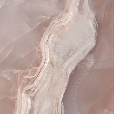 Pink marble rock slab