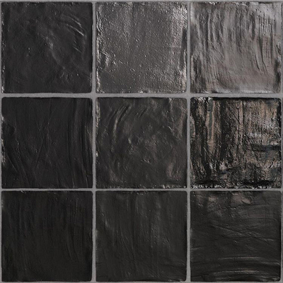 Black Stone Pattern Small Square Brick Plaid Brick Kitchen Brick Mosaic