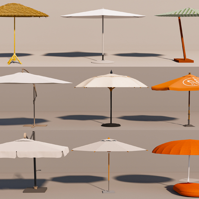 Modern Parasol Outdoor Umbrella Sun Umbrella