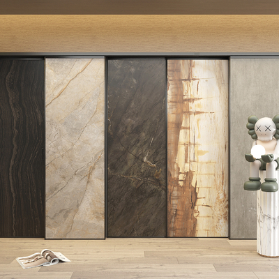 Modern marble wainscots